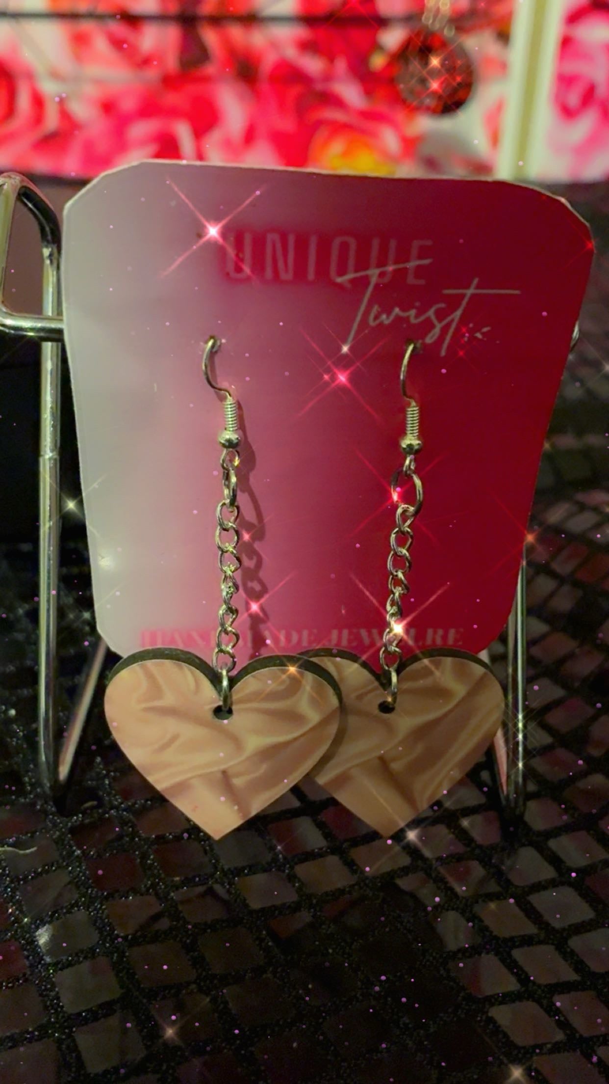 Heart earring