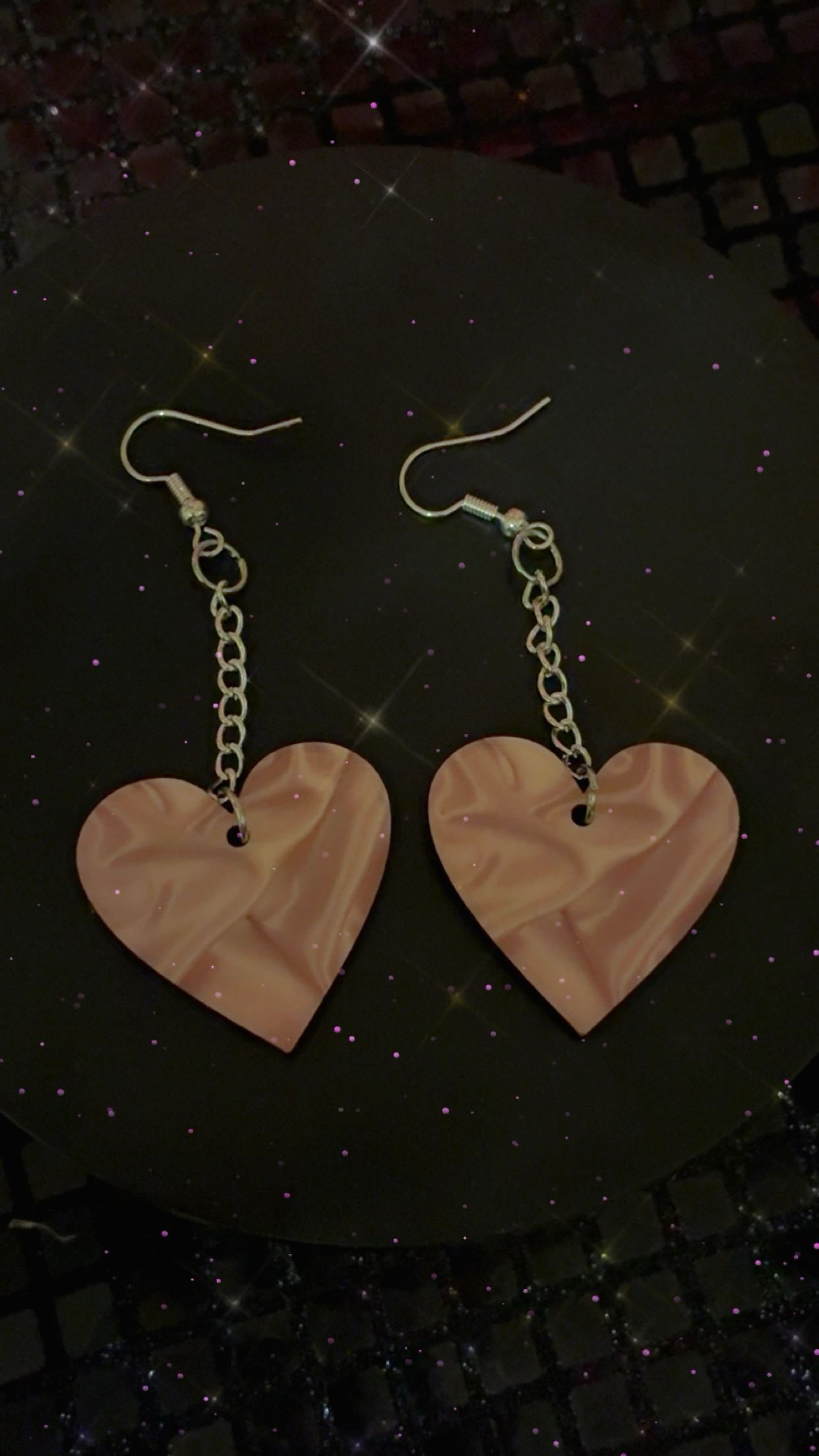 Heart earring
