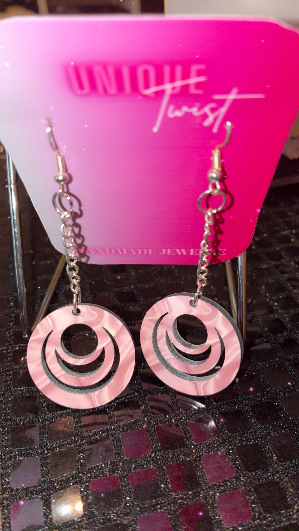 Beautiful white earring