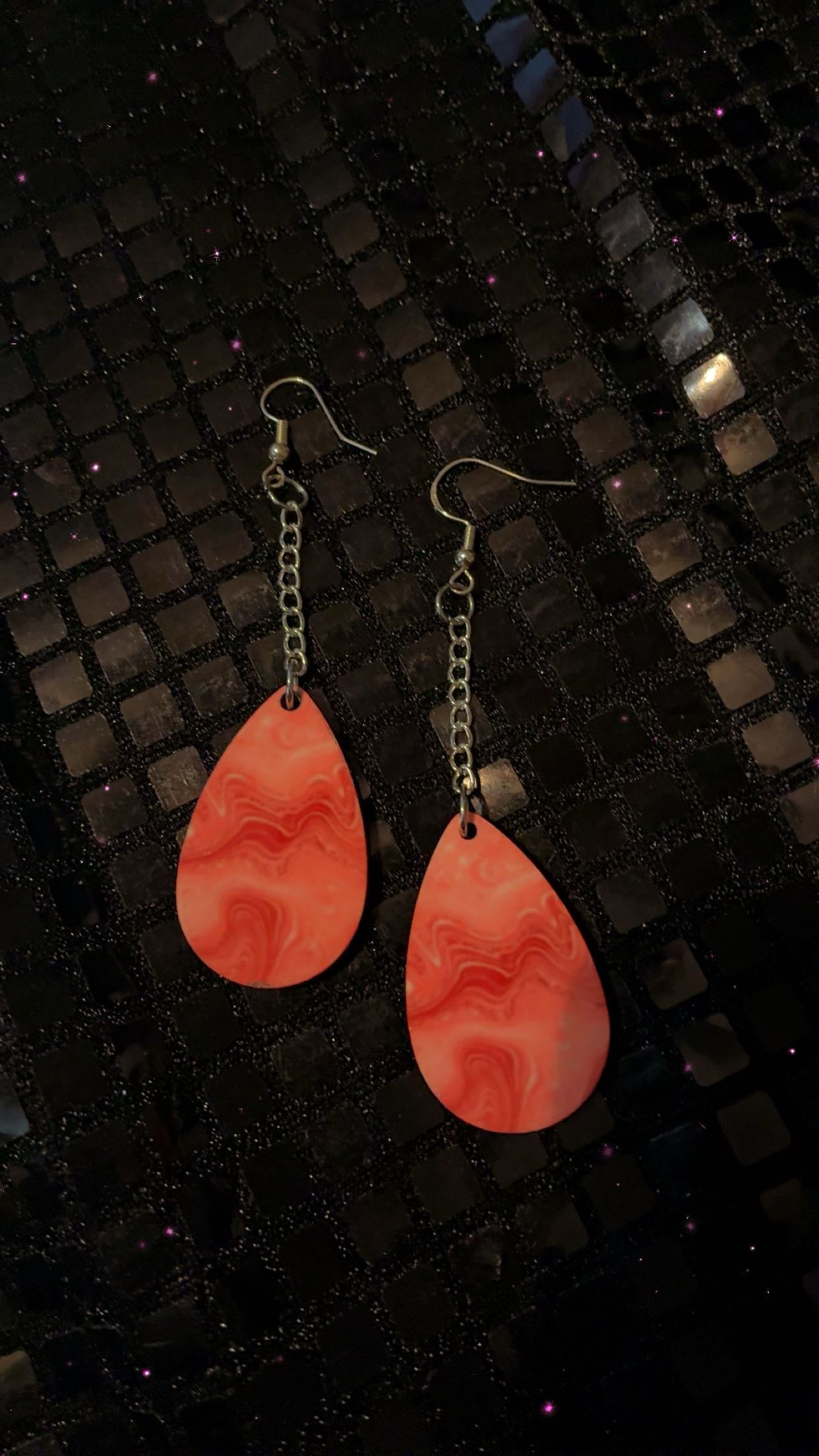 Teardrop earring